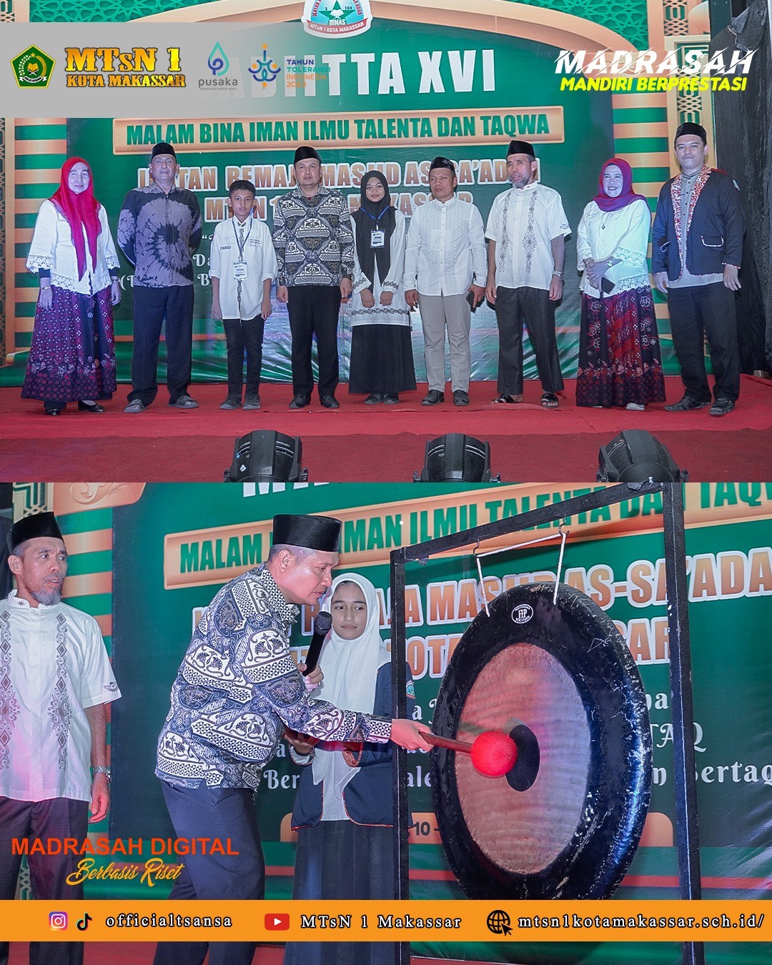 Malam Bina Iman Ilmu Talenta dan Taqwa (MABIITTA XVI) Ikatan Remaja Masjid As-Sa\