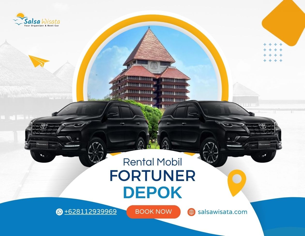 Rental Fortuner Depok Menyewa untuk Event Perusahaan