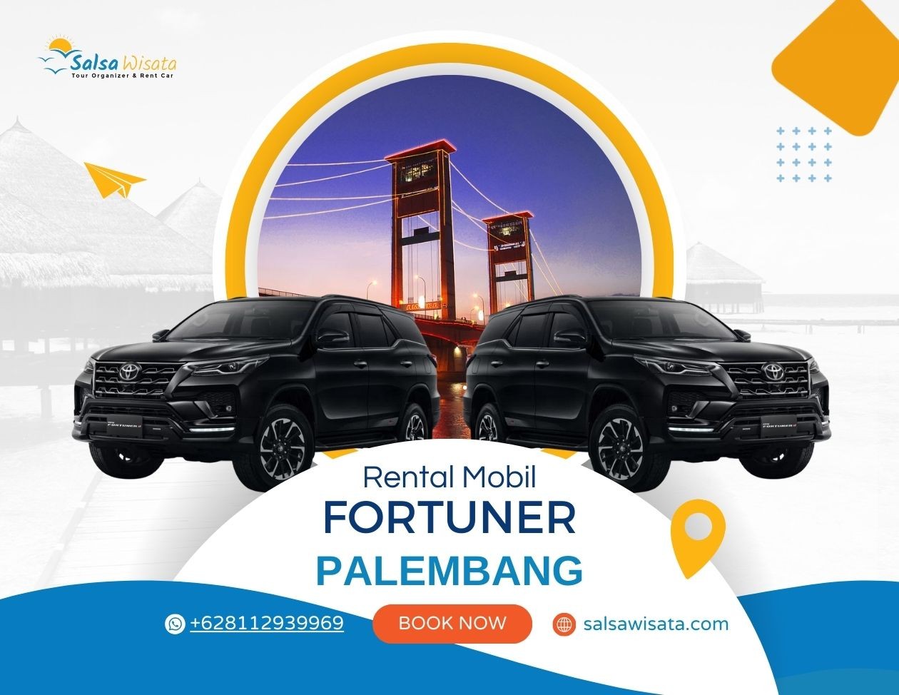 Rental Fortuner Palembang: Terlindungi Asuransi Komprehensif