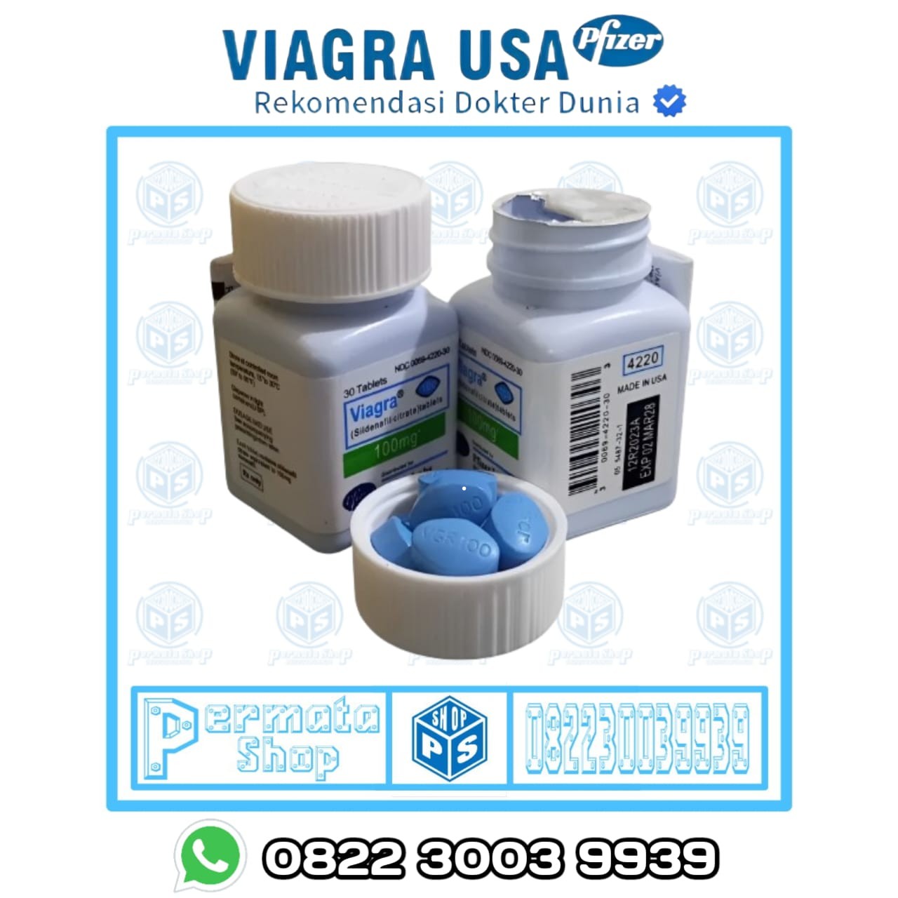 Toko Jual Viagra Asli USA | 082230039939 Pusat Obat Kuat Pria Tahan Lama